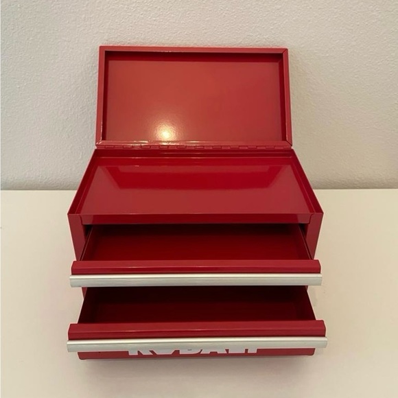 Kobalt Mini 10.83-in 2-Drawer Red Steel Tool Box - Picture 3 of 5